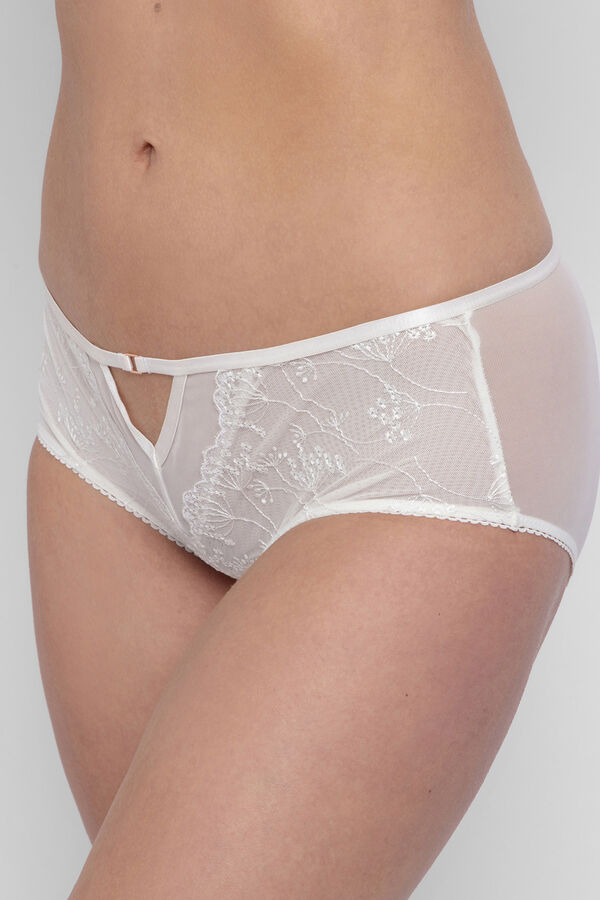 Dorina Braga culotte encaje Yelena beige