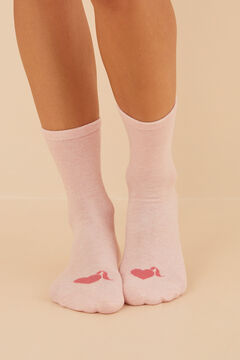 Womensecret Lot 3 paires de chaussettes coton La Vecina Rubia imprimé