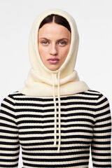 Pieces Basic ribbed balaclava Bela