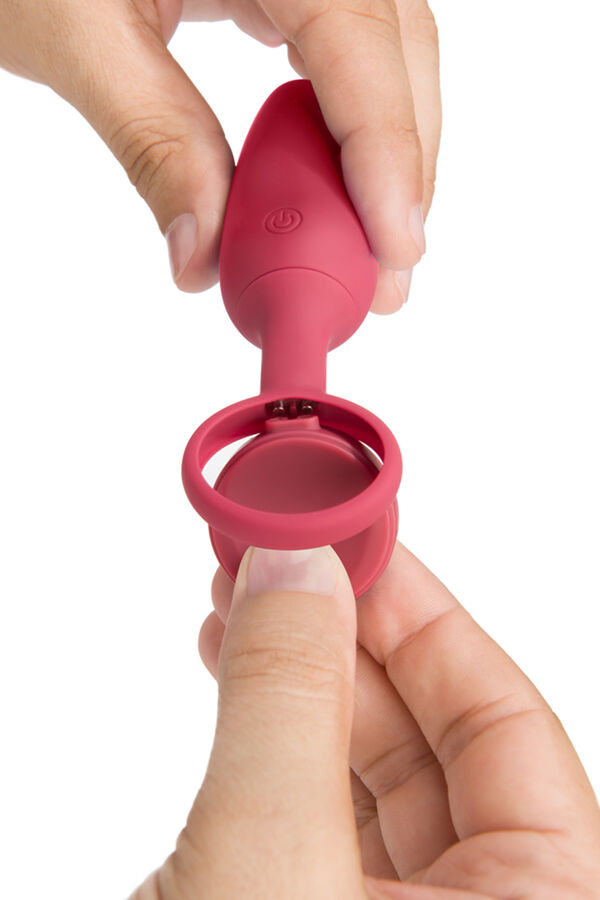 Platanomel&oacute;n Mobi Remote Control Couples Vibrator vermelho