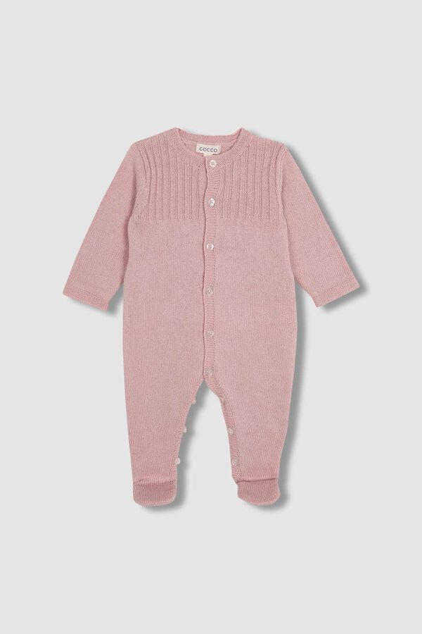 Gocco Boneco de pano ponto comprida mudan&ccedil;a de ponto no peito rosa rosa