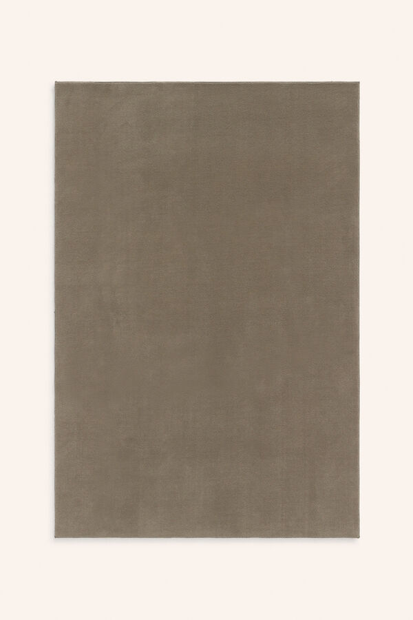 Calma House Tapete lav&aacute;vel Apollo cinza macio cinzento