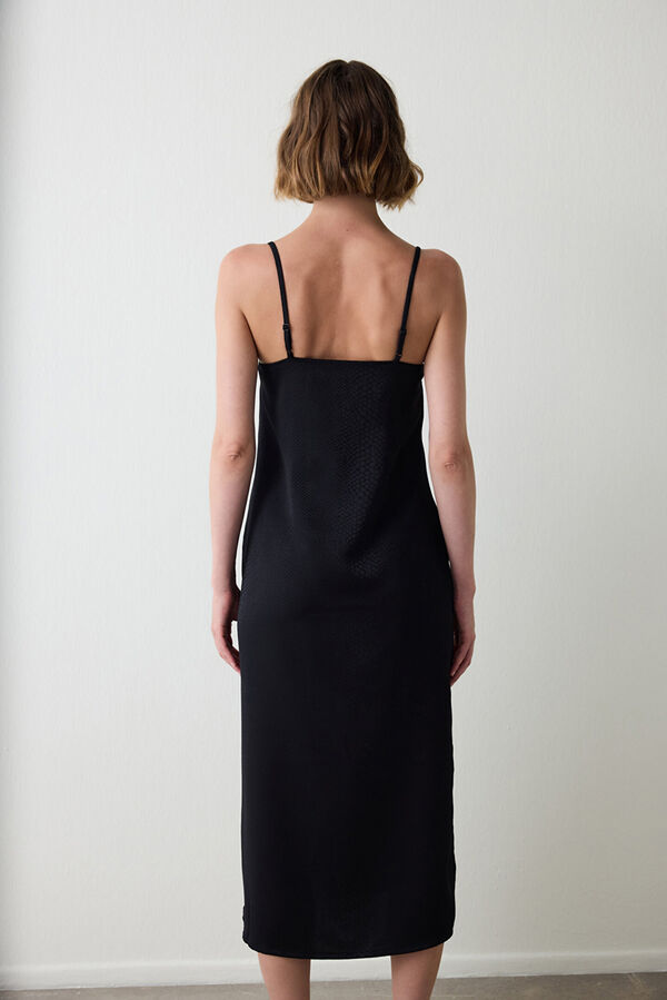 Penti Camis&oacute;n Fleur Satin Ns negro