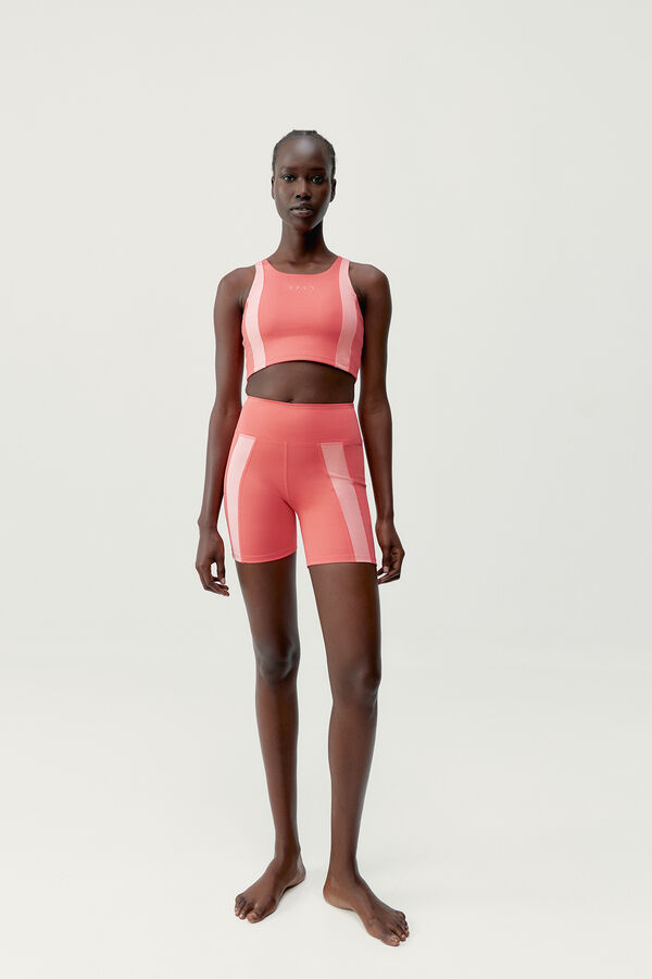 Born Living Yoga Top deportivo Bindi estampado