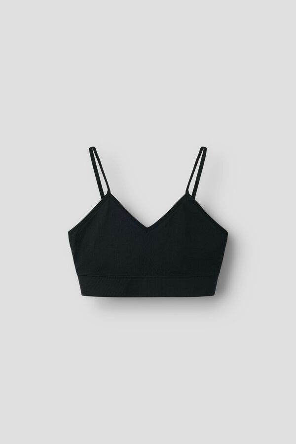LMTD Seamless bra black