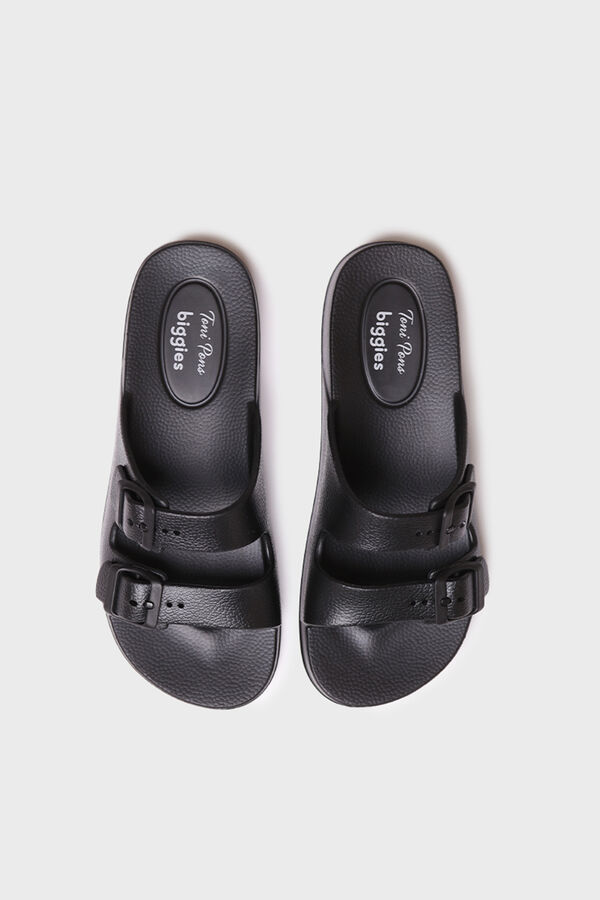 Womensecret Creta women's sandals noir