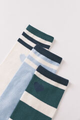 Women'secret 3-pack plain long Snoopy print socks printed