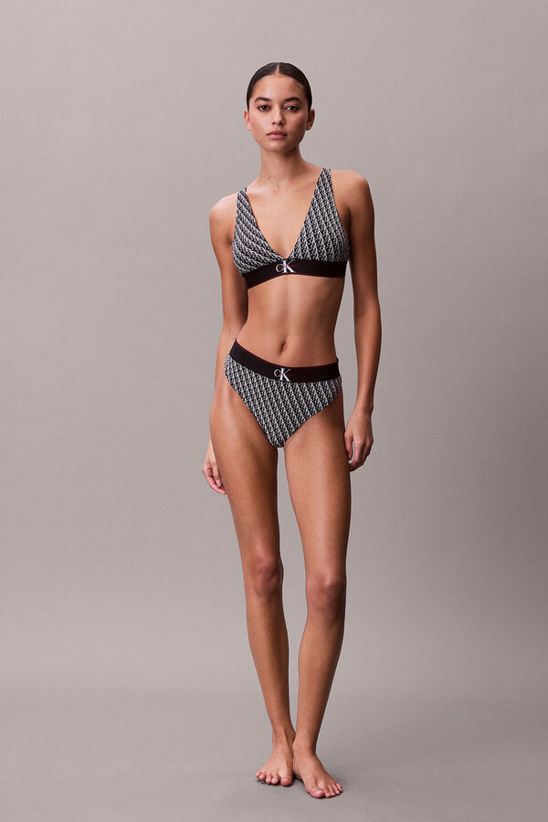 Calvin Klein Logo thong black