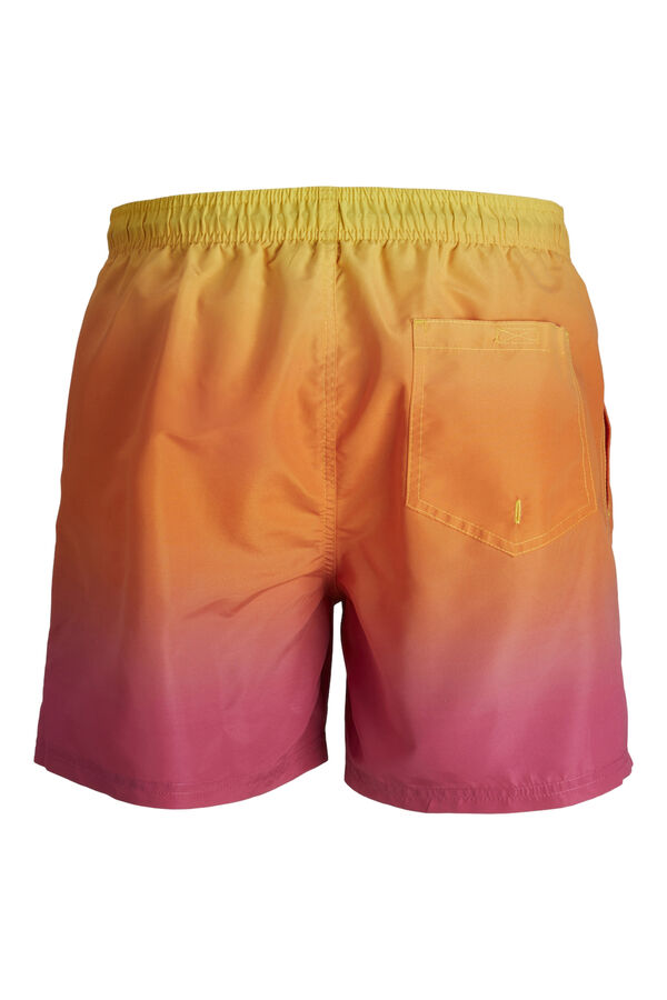 Womensecret Men's tie dye swim shorts jaune