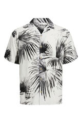 Jack & Jones Camisa estampada manga curta branco