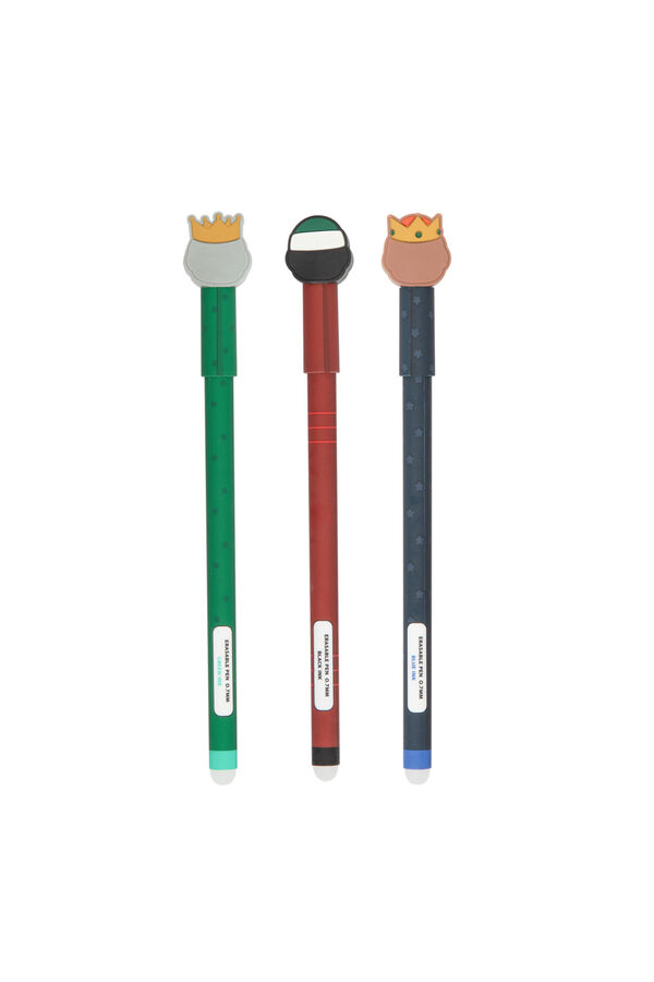 Mr. Wonderful 2 canetas apag&aacute;veis ​​de Natal estampado