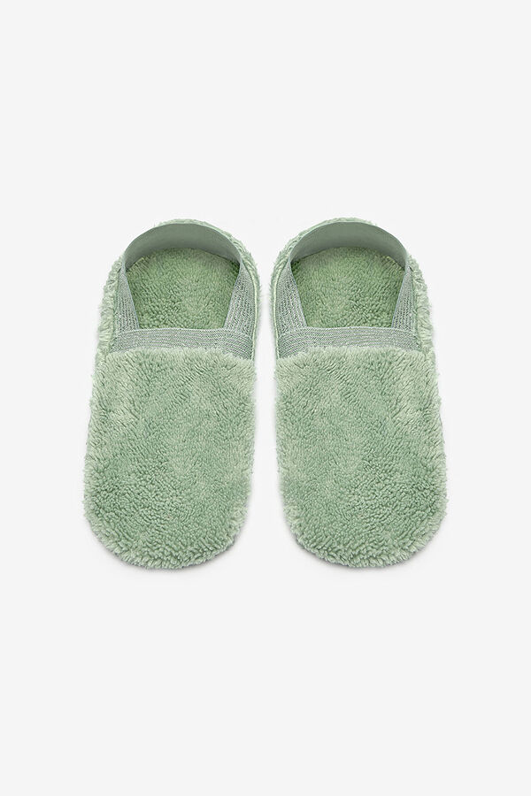 Penti Zapatillas de casa tipo calcet&iacute;n verde
