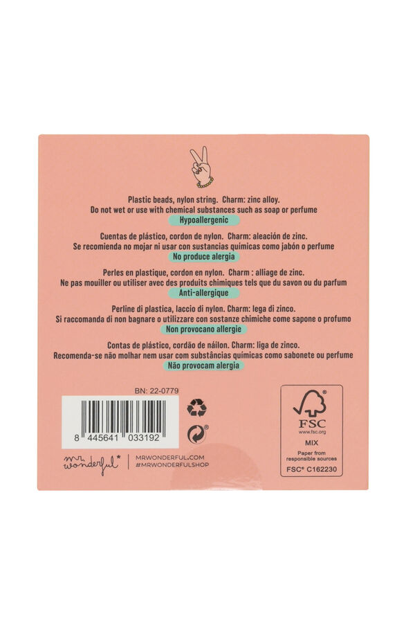 Mr. Wonderful Pulsera estampado