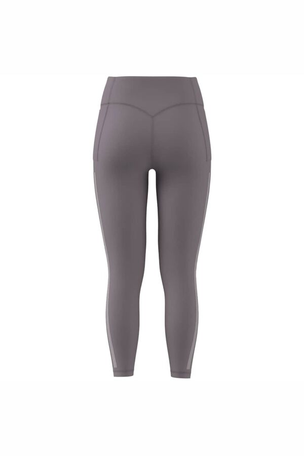 Adidas Mallas 7/8 deportivas 3 bandas Optime marr&oacute;n