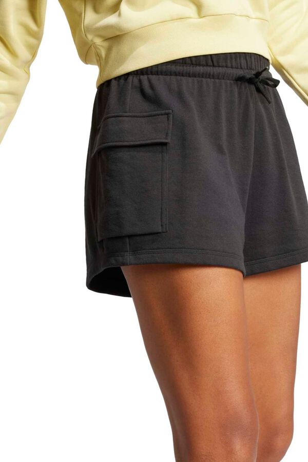 Adidas Pantal&oacute;n corto Cargo logo negro