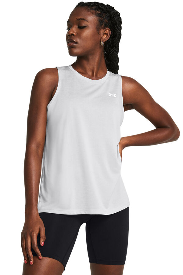 Under Armour Camiseta feminina manga  cinzento