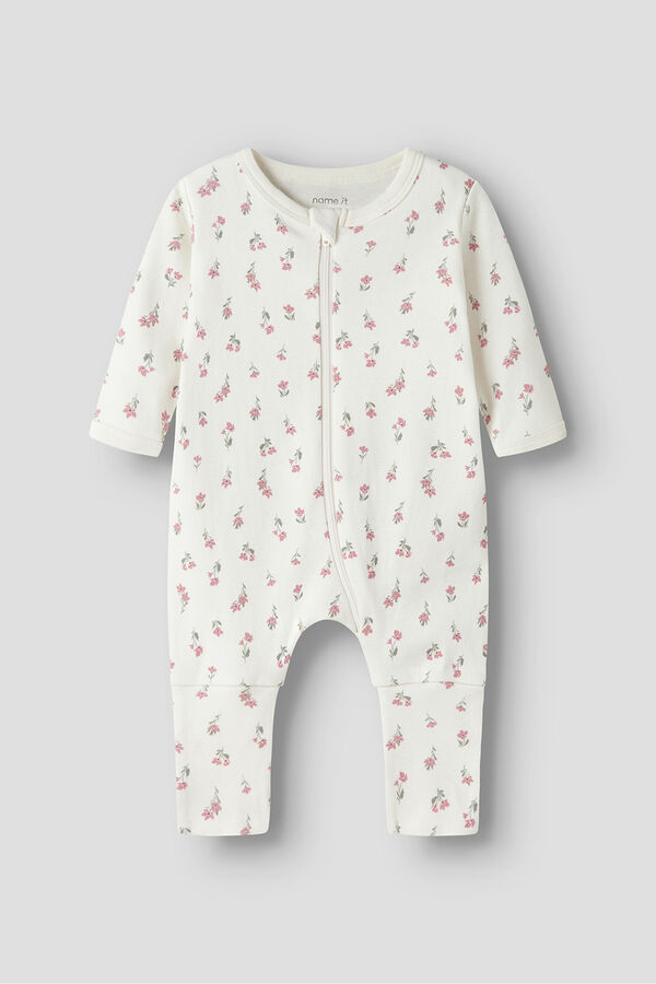 Name it Floral pyjamas pack white