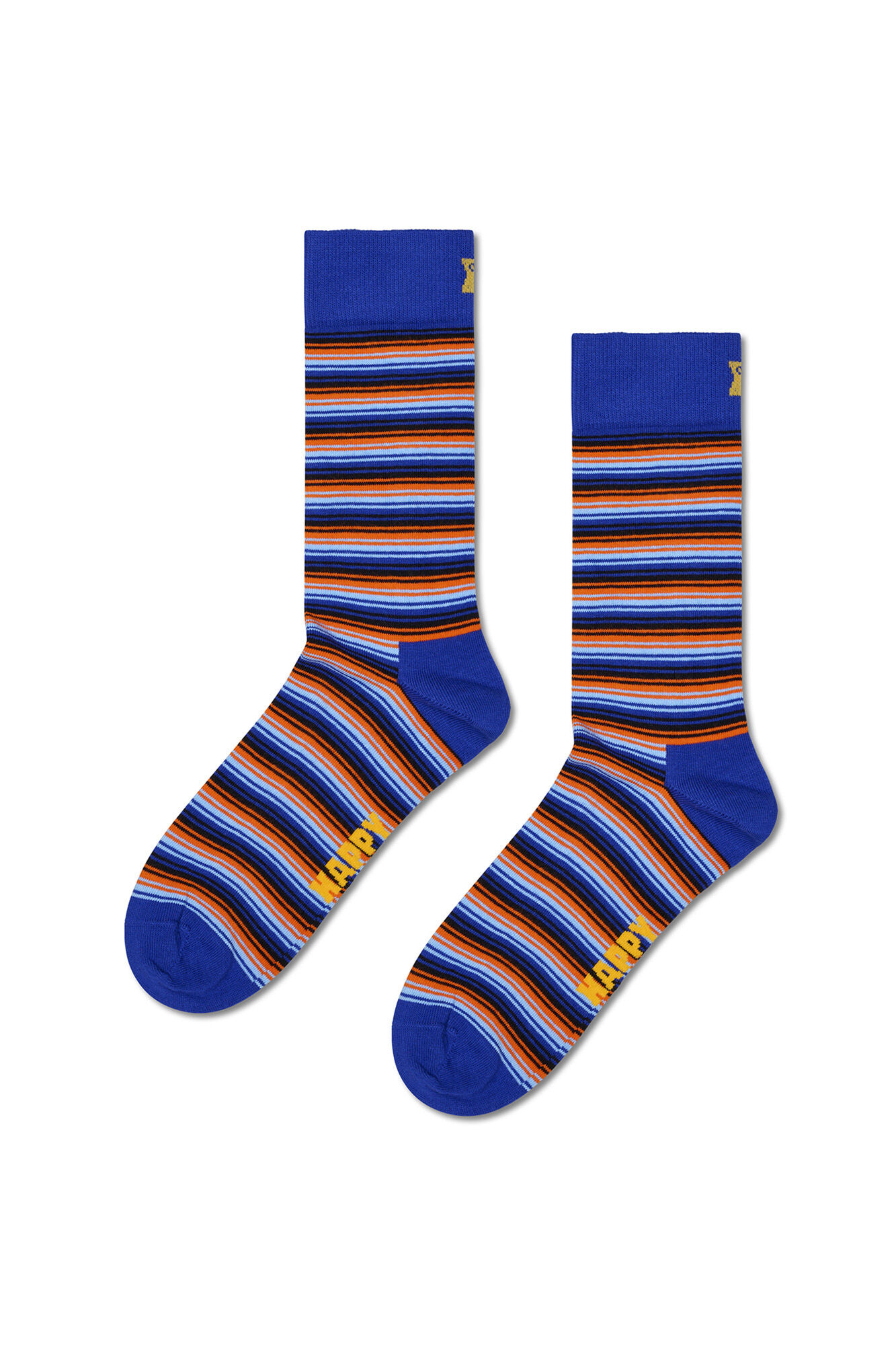 Happy Socks Calcet&iacute;n midi de rayas