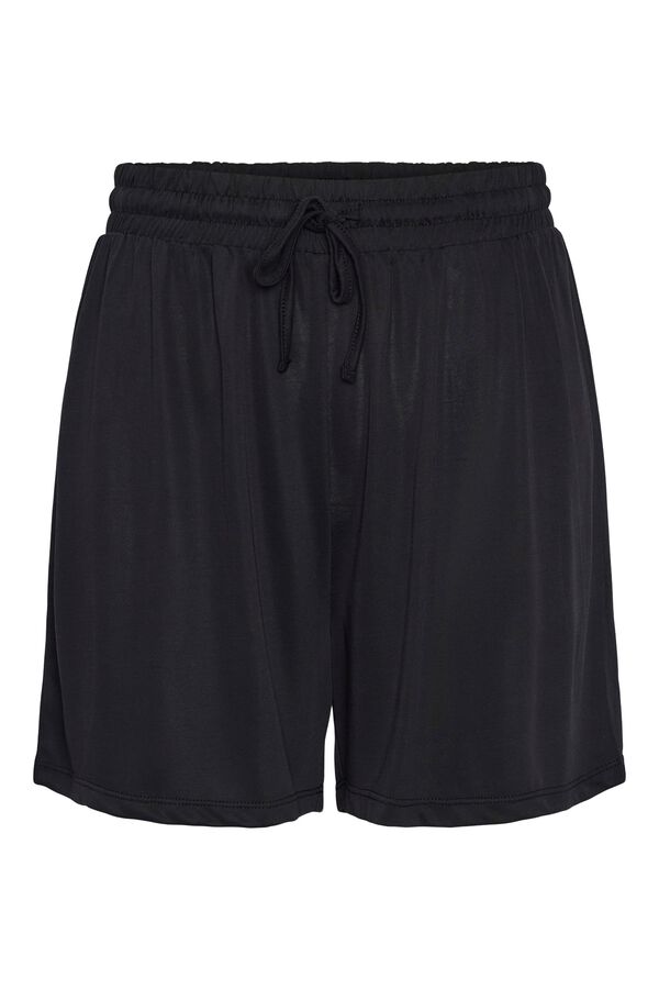 Pieces Short fluido negro