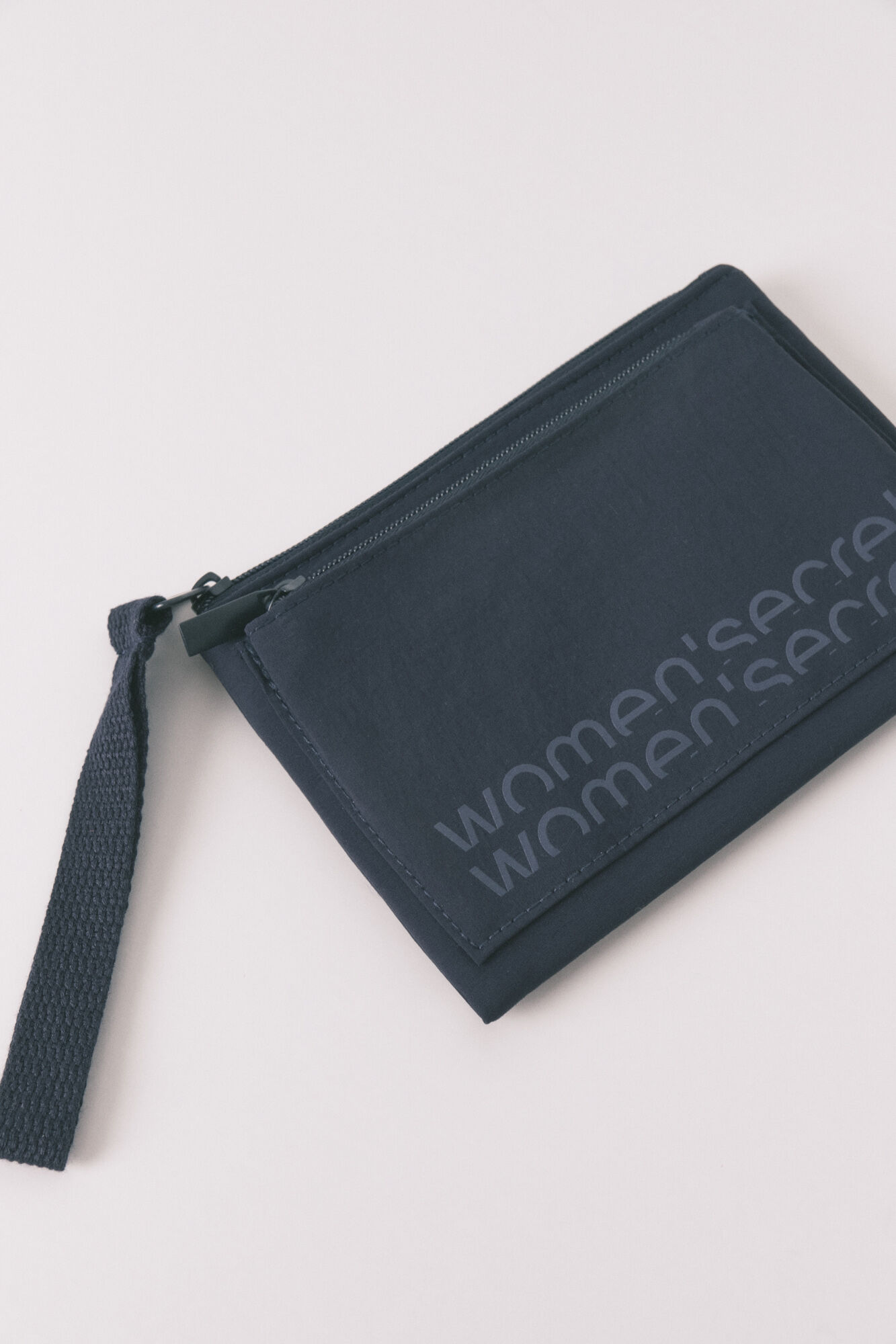 Women'secret Monedero mini nylon azul