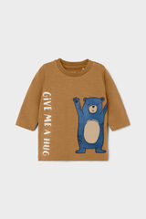 Name it Baby-T-Shirt f&uuml;r Jungen Nude