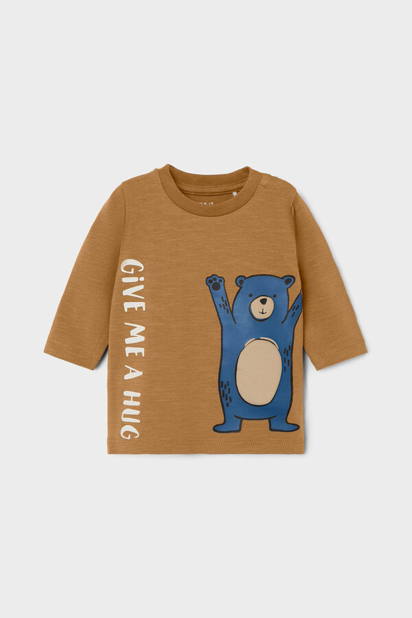 Name it Baby-T-Shirt f&uuml;r Jungen Nude