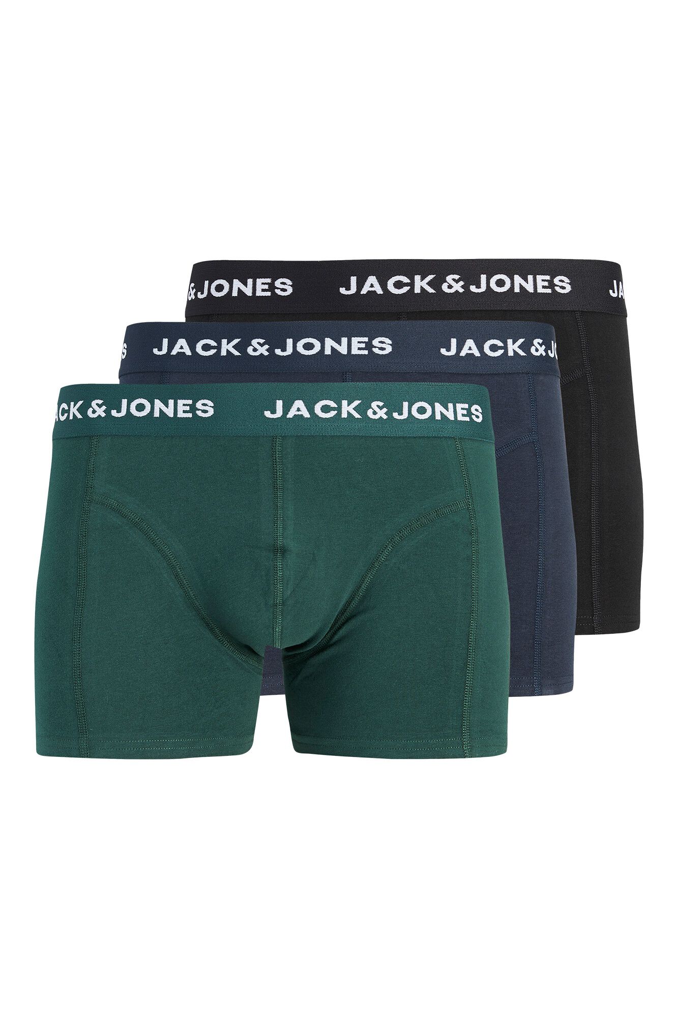 Jack & Jones Pack of 3 cotton boxers