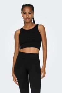 Only Play Nahtloses Crop-Top