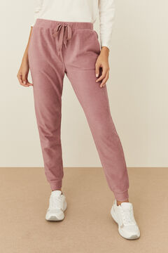 Womensecret Pink corduroy trousers pink