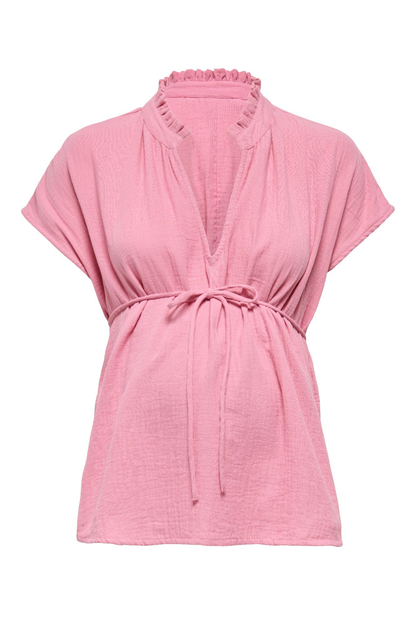 Only Maternity Blusa maternity con cintur&oacute;n