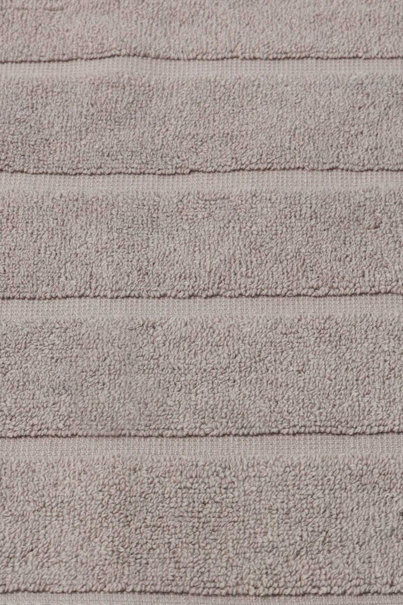 Womensecret Tapete banho friso algodão egípcio 50 x 70 cm. cinzento