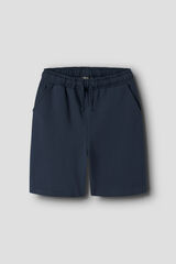 Lmtd Bermuda felpa cinturilla el&aacute;stica y ajuste interior azul