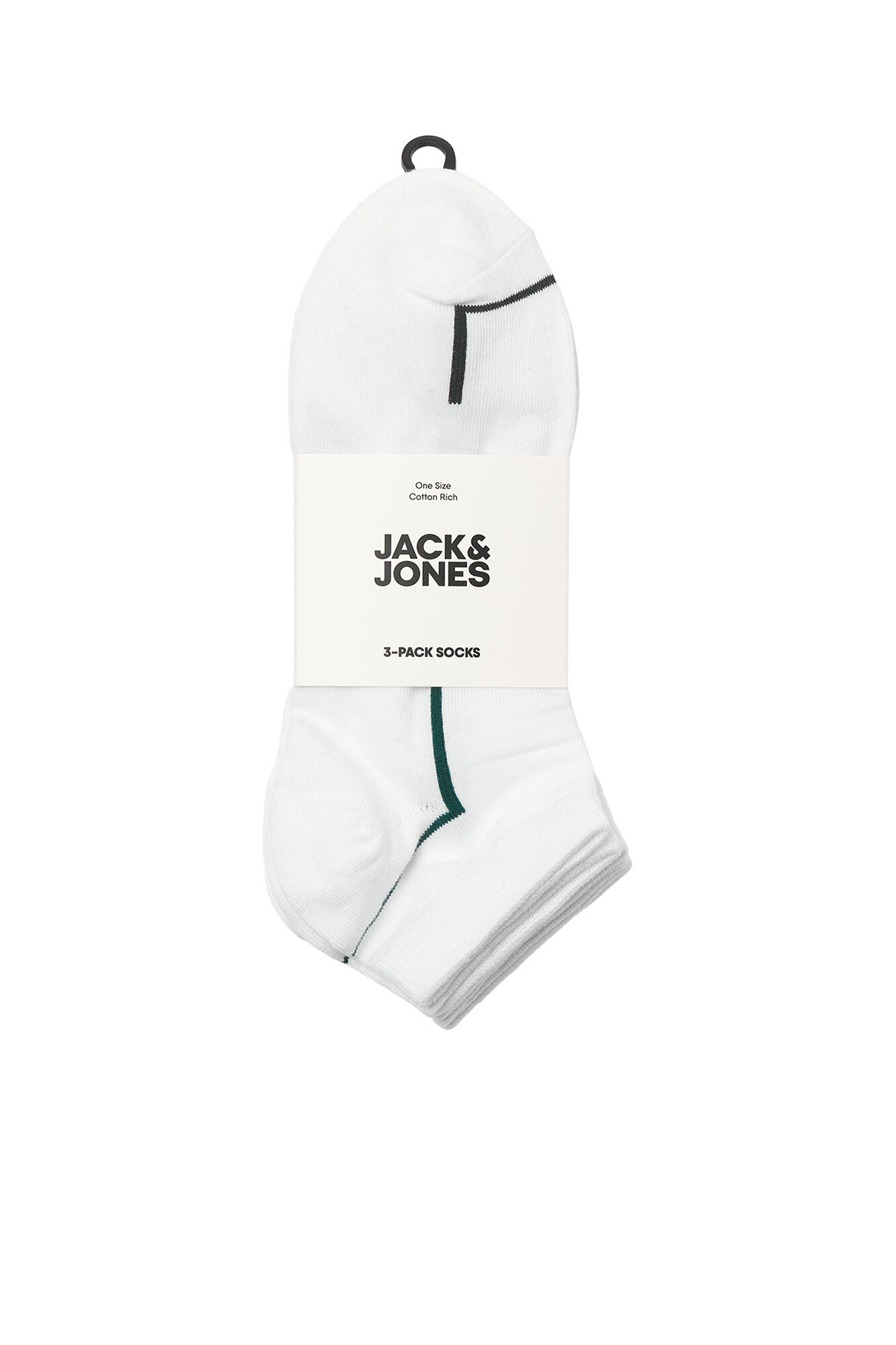 Jack & Jones Pack 3 meias soquete de t&eacute;nis