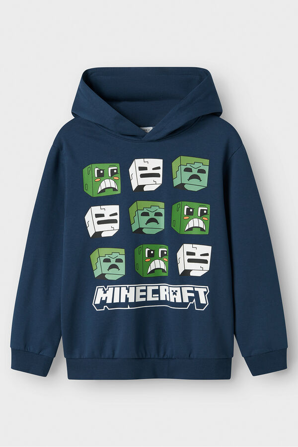 Name it Minecraft Sweatshirt f&uuml;r Jungen Blau