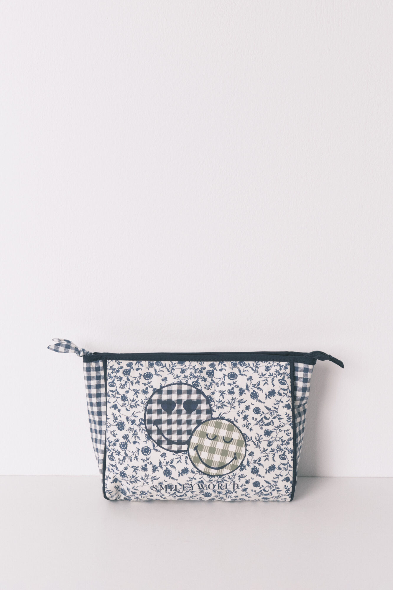 Women'secret N&eacute;cessaire de nylon SmileyWorld&reg; azul m&eacute;dio