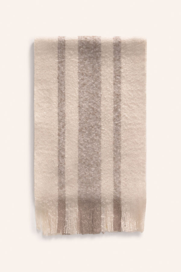 Calma House Cachecol riscas Sorento estampado