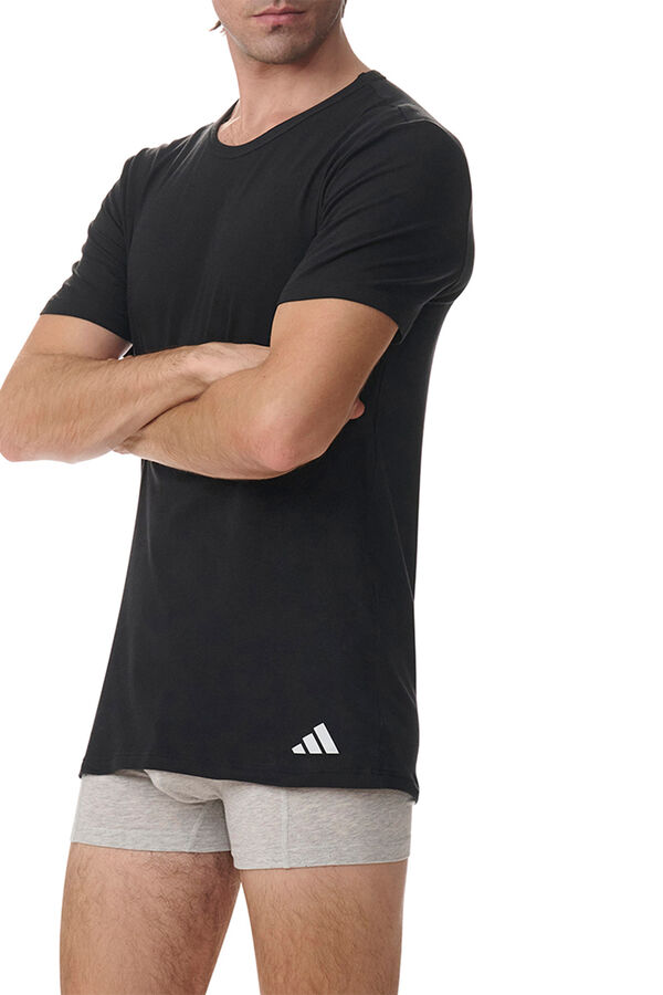 Adidas Pack of 2 T-shirts black