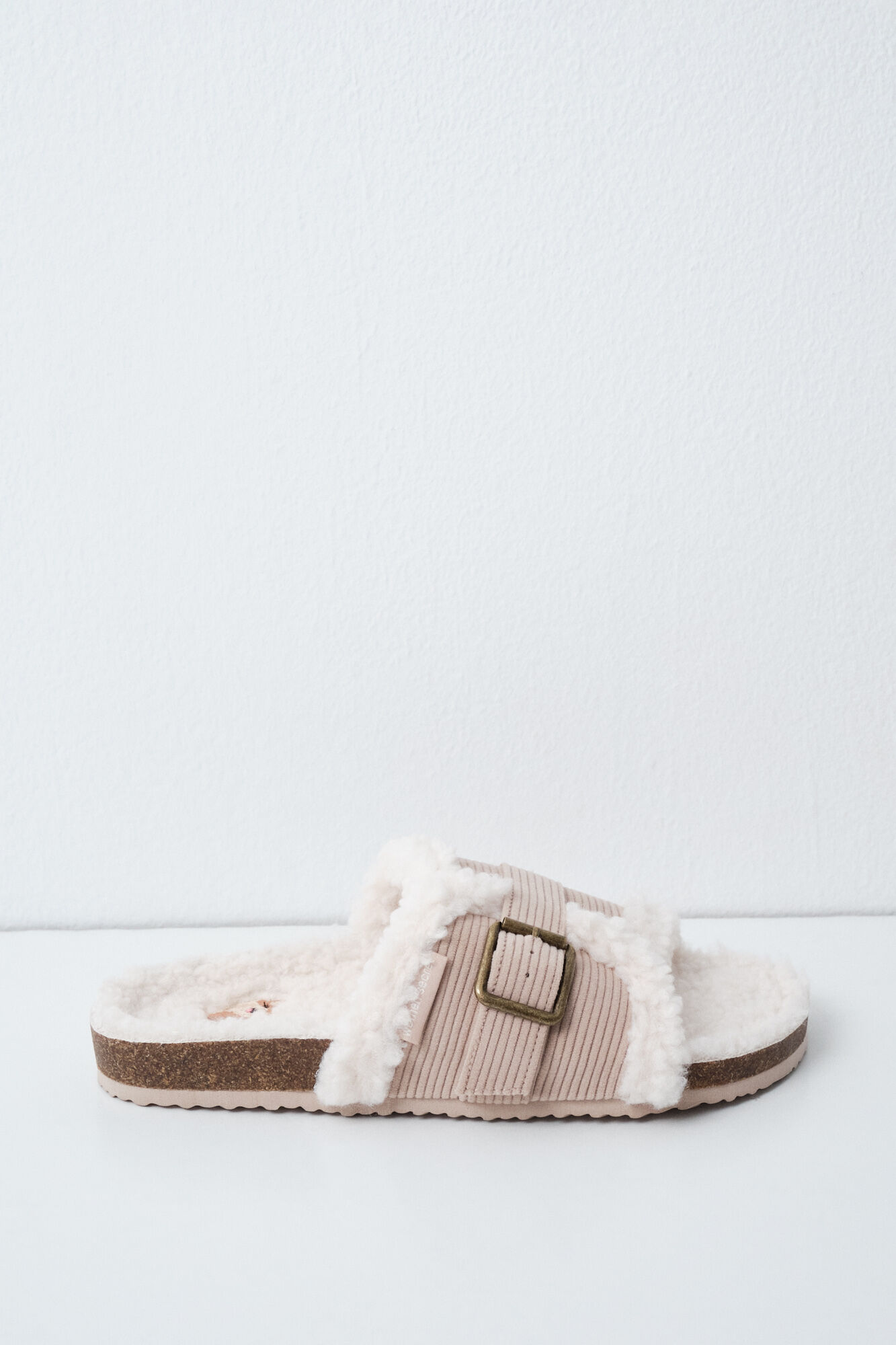 Women'secret Pantoufles en peau de mouton