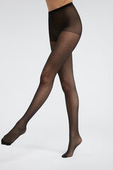 DIM Panty Fantas&iacute;a con estampado gr&aacute;fico 20 deniers black