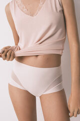 Women'secret Pink high-waist shaping panty pink