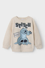 Name it Sweatshirt Stitch para meninos bege