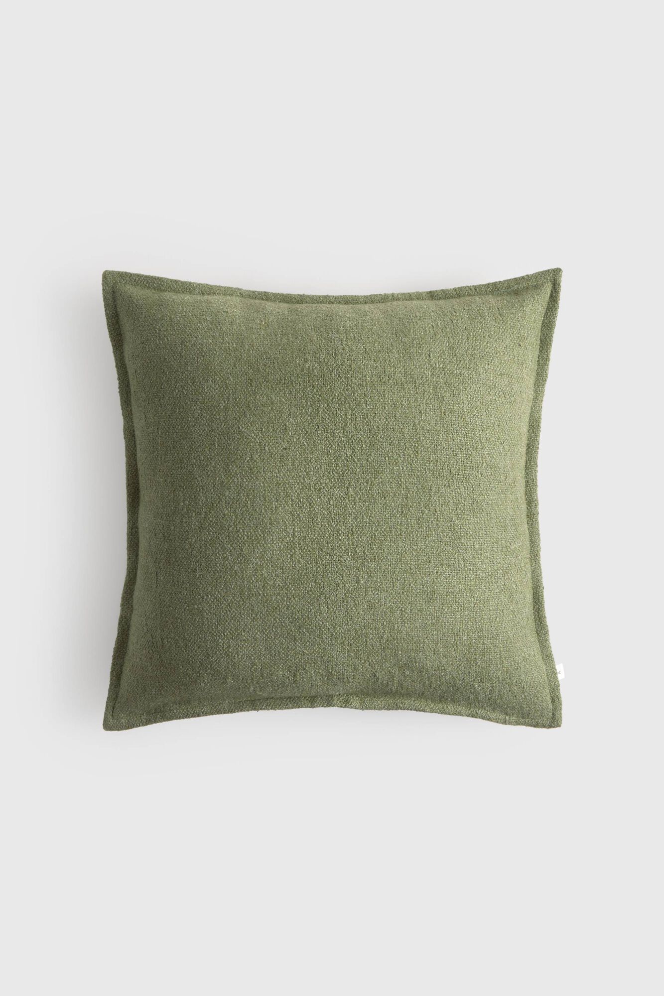 Textura Capa de almofada em algod&atilde;o liso texturizado