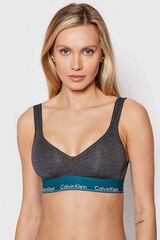 Calvin Klein Sujetador deportivo gris