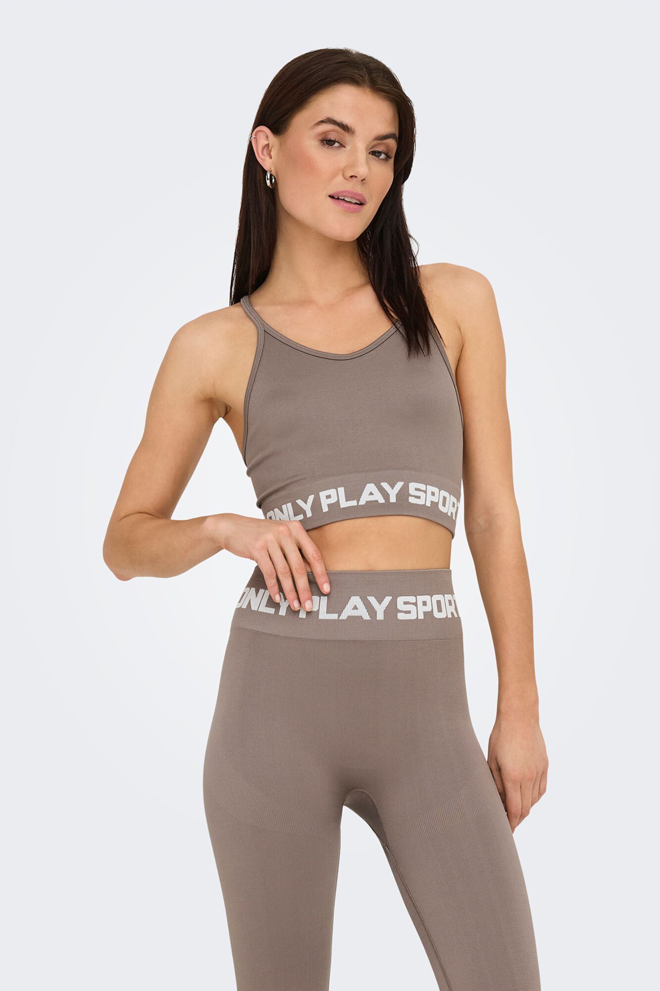 Only Play Sport-BH mit mittlerer St&uuml;tzfunktion und Tr&auml;gern