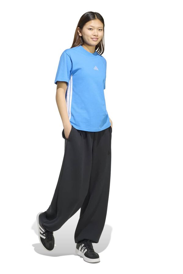 Adidas Camiseta casual 3 bandas Essentials estampado