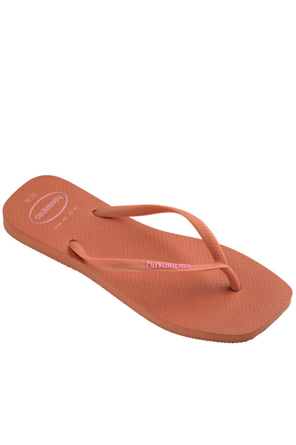 Havaianas Hav. sandals Slim Square Logo Pop Up Pink pink