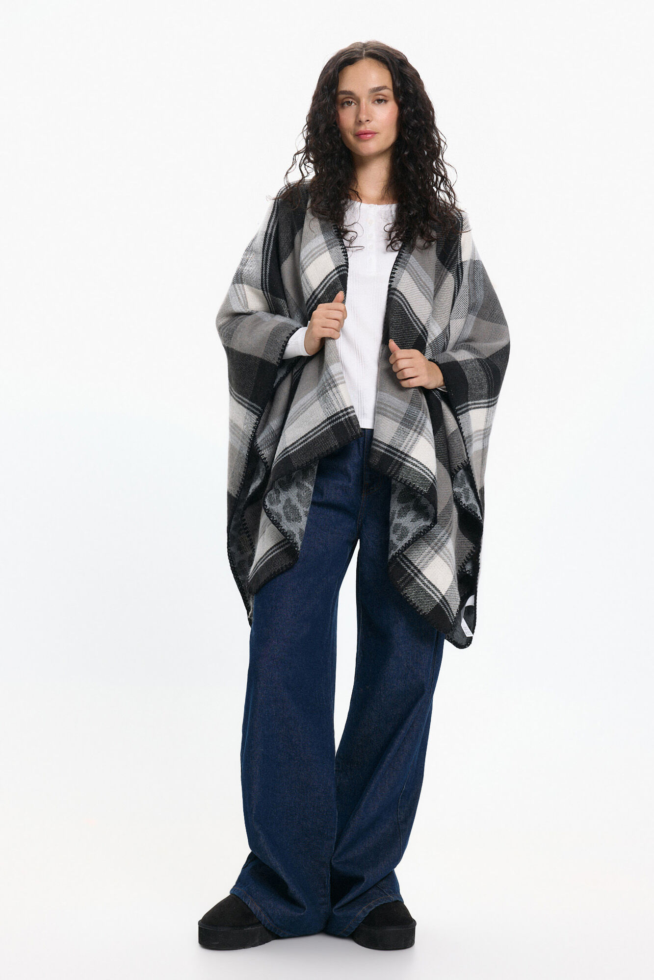 Pieces Wendbar Poncho