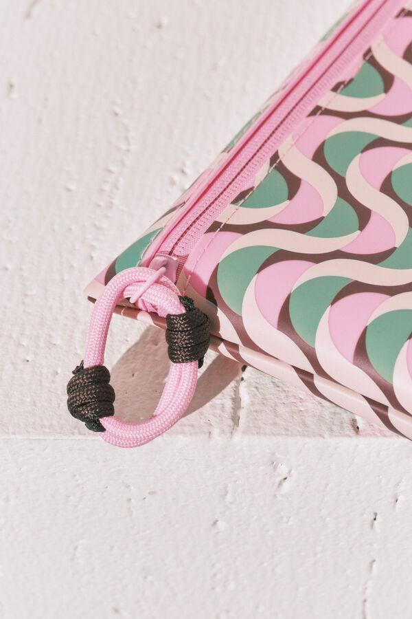 Women'secret Waterproof geometric print swimwear bag printed