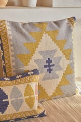 Womensecret Berta dhourrie cotton cushion cover with boho print Print