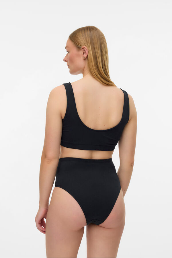 Mamalicious Seamless maternity breastfeeding bras Crna